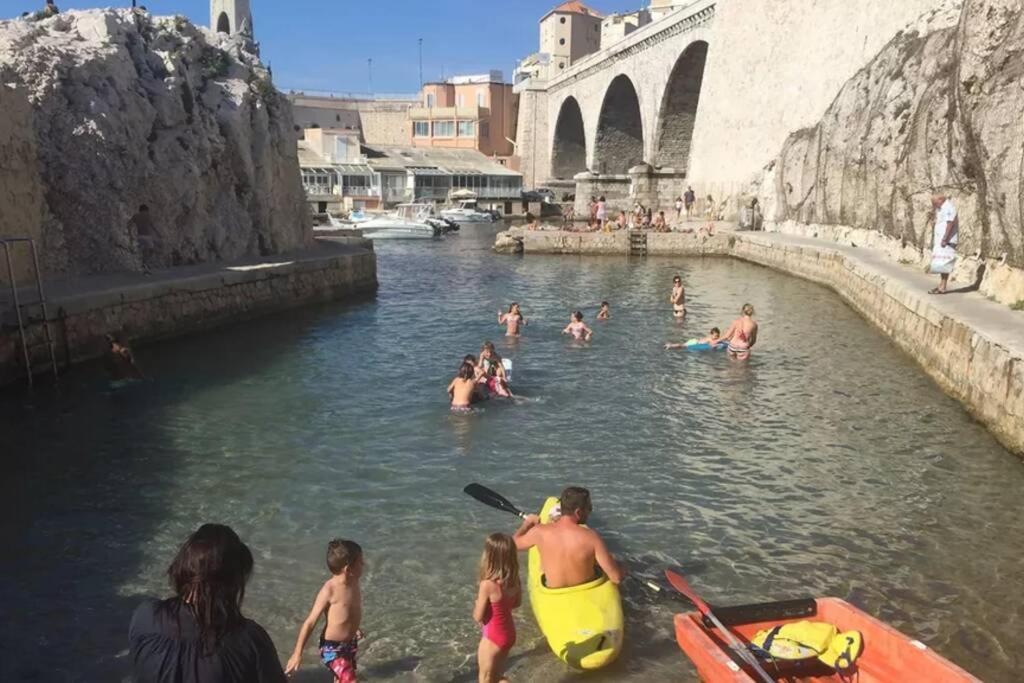 Une Calanque Au Coeur De La Ville Marseille Kültér fotó
